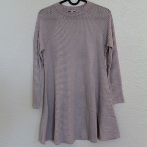 Charlotte Russe High-Neck Skater Dress